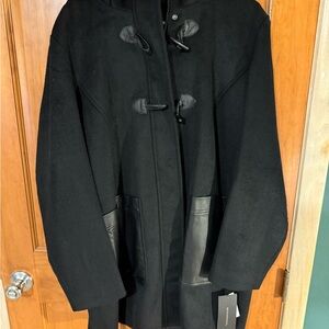 Weatherproof Black Toggle Trench Coat